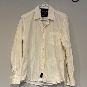 Men's Yellow Striped Shirt